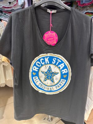 T-SHIRT ROCK STAR