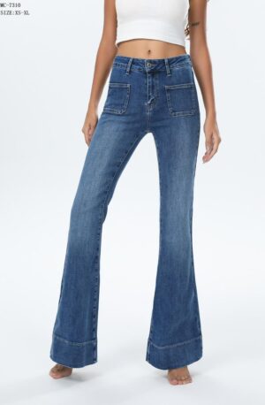 JEAN BLEU DENIM  BASIC MELLY ET CO ( MC-7310)