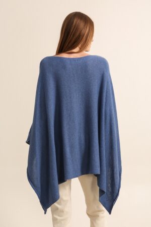 PONCHO NAIS OVERSIZE , EN CACHEMIRE ET LAINE ( 8 COULEURS)