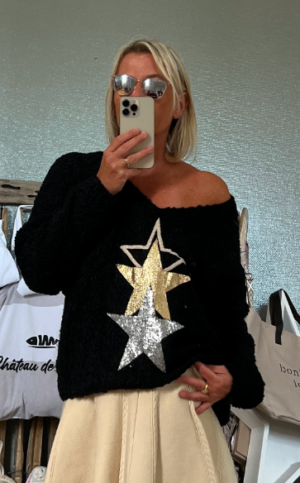 PULL 3 ETOILES BRILLANT