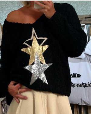 PULL 3 ETOILES BRILLANT